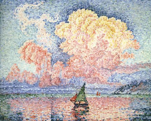 Paul Signac Antibes, the Pink Cloud